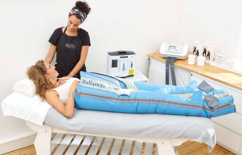 So wirkt die Ballancer Lymphdrainage