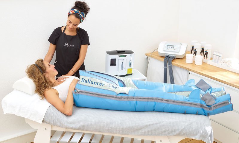 So wirkt die Ballancer Lymphdrainage